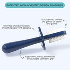 Toddler   Baby Toothbrush  Double Sided Toothbrush  1 Pack  Navy