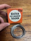 Vintage Kester Tv Radio Solder In Box New Old Stock Complete With Manual