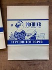 5 Packs Nos Deadstock Vtg 40 s Typewriter Paper  500 Sheets  Graphic Of Woman