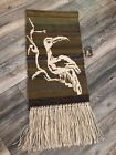 Rare Hand Loomed Wall Hanging By Natives Of Transkei Africa 1974 Nice