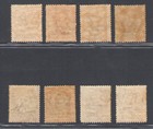 1923 Levant Constantinople  No  68 75 Set Of 8 Mnh Values   Unissued