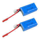  2x 400mah 7 4v 30c Lipo Battery Pack 2s Jst Plug For Micro Fpv Racing Drone Usa