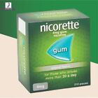6 X Nicorette Original Flavour Gum 4 Mg 210 Pieces