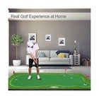 Golf Putting Green  Practice Putting Green Mat  Large Professional Golfing Tr   