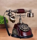 Vintage Handset Rotary Dial Phone Antique Old Fashioned Telephone European Style