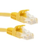 Patch Cord Cat6 Snagless Yellow 1ft