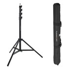 Flashpoint 2x Pro Air-cushioned Heavy-duty Light Stand  black  9 5  
