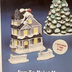 California Creations Candy Cane Lane Kit Candy Shoppe Ready To Paint Light Up