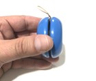 Vintage   Ver Rare Light Blue Legitimo Yo-yo Russell Variant Argentina 60  s