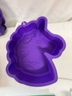 Unicorn Silicone Cake Baking Pan Microwave   Oven Safe Ice Mold New
