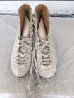 Dbx Classic Women White Figure Ice  Skates Size 8
