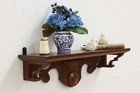 Architectural Salvage Antique Carved Walnut Victorian Crest  54781
