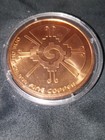 Mayan Calendar Timekeeper 1oz  999 Fine Copper Bullion Round  c20