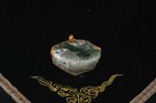 Genuine Ancient Roman Glass Pendant With Gold Plated Metal Mount