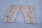 Beretta Tomcat Walnut Wood Handgun Grips  checkered   Logo 