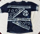 Kano Nigeria Tie-dyed Childs T-shirt Rare And Unique African Cloth 