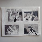 Aliens Are Coming Alien Force 1980 Storyboard Movie Production Art Carl Aldana