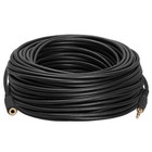 100 Ft 3 5mm Cable 1 8  Aux Stereo Audio Headphone Extension Male To Female Cord