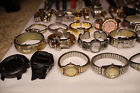 Vintage modern Watch Lot - Timex  Citizen  Bulova  Fossil - Untested - 115 Piece