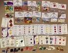 Novelty Lot Vintage   New On Cards   Loose Sewing Kids Crafts 500  Buttons