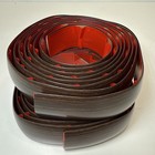 Art3d Brown Peel   Stick Pvc Trim Flexible Wall Baseboard Molding Roll Lot Of 2