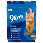2 Pack 9lives Daily Essentials Dry Cat Food Chicken Beef Salmon 20 Lb Bag  40lb 