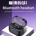 Bluetooth 5 0 Stereo Headsets Wireless Mini Invisible Sport Earbuds Universal