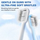 10pcs Ultra-soft Toothbrush Set    Slim Head  Dual-layer Bristles  Silicone Handle