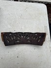 Antique Architectural Salvage Carved Wood Pediment 