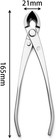 165 Mm Branch Cutter Straight Edge Bonsai Branches Cutter Bonsai Tools