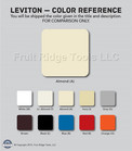 Leviton 41080-2ap Almond 1-gang 2-port Unbreakable Nylon Wallplate Cover 25pcs