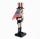 Patriotic Nutcracker  Celebrate In Red  White  And Blue With This Timeless Symbo