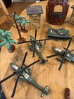 Military Army Men Lot Toys R Us Elite Operations Mountain Trees Helicopter
