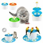 1 6l Automatic Electric Pet Water Fountain Cat Dog Drinking Dispenser Bowl Us
