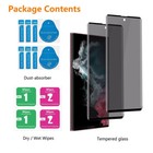 2x Privacy Glass Screen Protector For Samsung Galaxy S22 S23 S24 S21 S20   Ultra