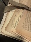 Ephemera Pack Book Pages Vintage 50  Old Books For Junk Journal Paper Crafts Vtg