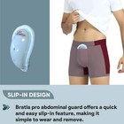 Bratla Pro Cricket Abdominal Guard With Foam Casing Size Adult