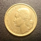 1951 B France 20 Francs Coin