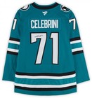 Macklin Celebrini San Jose Sharks Autographed Teal Home Fanatics Premium Jersey