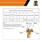 Youth Pony Western Horse Barrel Racing Saddle   Floral Tooled   8  Floral Tooled