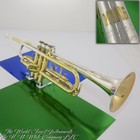 Vintage King H  N  White Super 20 Symphony Silversonic Trumpet Super Duper