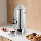 13l Stainless Steel Beverage Dispenser  Hot Drink Dispenser With Stand  Hot Beve