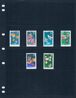  12 00 Scott Value - 1966 Vietnam Orchids Flowers Se Asian Scarcer Cv Mnh Nh Umm