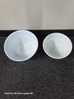 Vintage Pyrex Snowflake Garland Mixing Nesting Bowls 402   403 1973