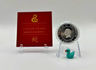 2025 Australia 1 Oz Silver Proof Coin Year Of The Snake Opal Mintage Of 6000