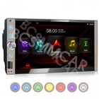 7  Double 2 Din Car Mp5 Player Bluetooth Navigation Touch Screen Stereo Radio