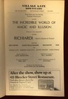 Richiardi s World Of Magic   Illusion Showbill