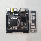 For Asrock B75m-itx 16gb Lga 1155 Dvi Hdmi Vga Mini-itx Motherboard Test Ok