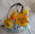 The Peabody Memphis Hotel Rubber Ducks Guest Gift Bag W  Melamine Pet Bowl