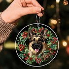 German Shepherd Ornament  Dog Christmas Ornaments 2025  Dog Ornaments For Christ